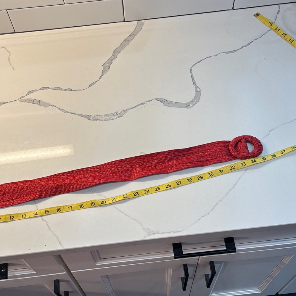 Vibrant Red Women’s belt